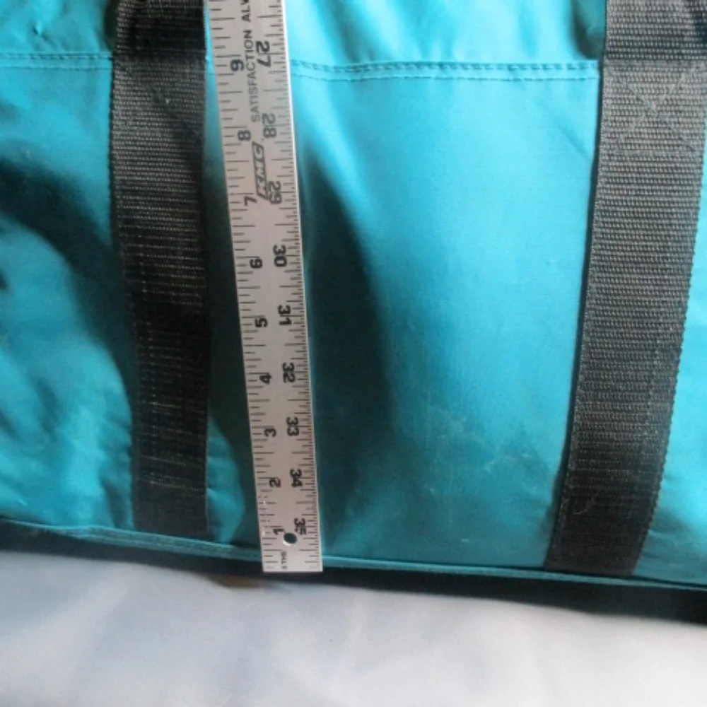 MacGregor Sport Duffle Bag Blue Purple Teal Travel Gym Bag‎ VINTAGE
